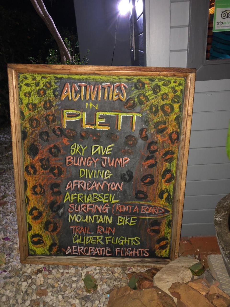 Albergo For Backpackers Plettenberg Bay Eksteriør billede